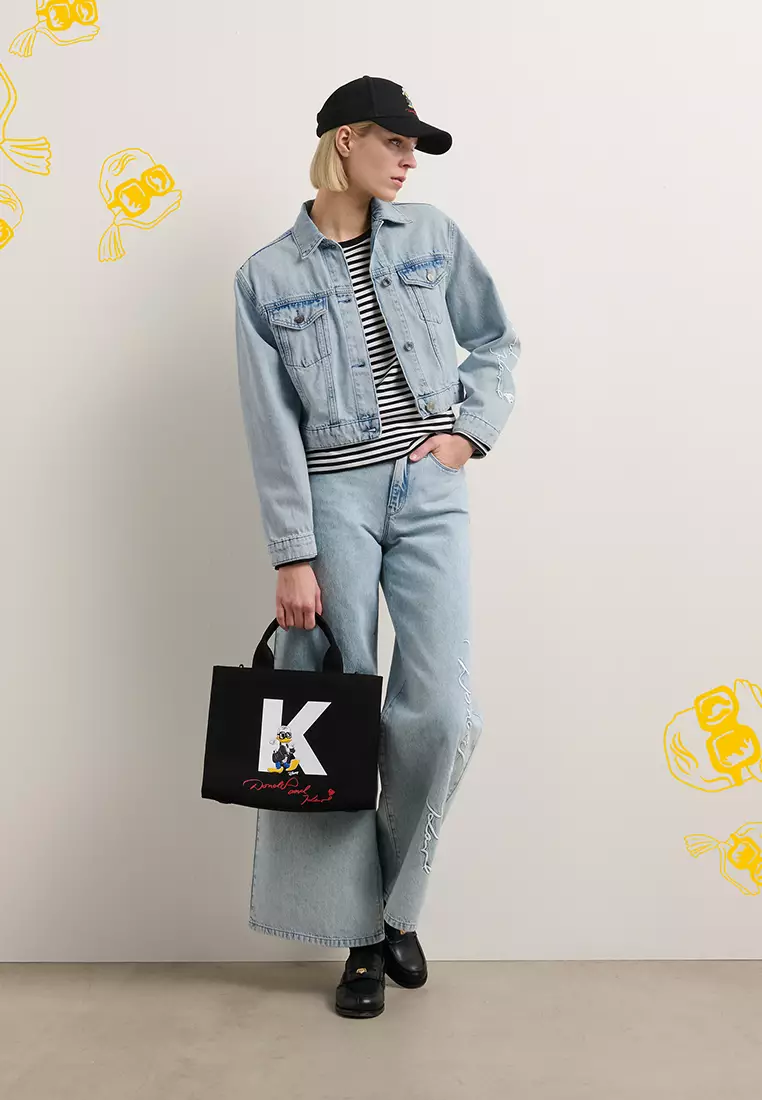 KL x Disney Wide Leg Jeans