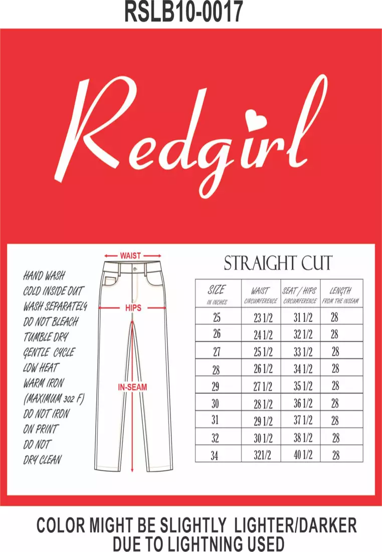 Denim Lp Straight Cut Ladies