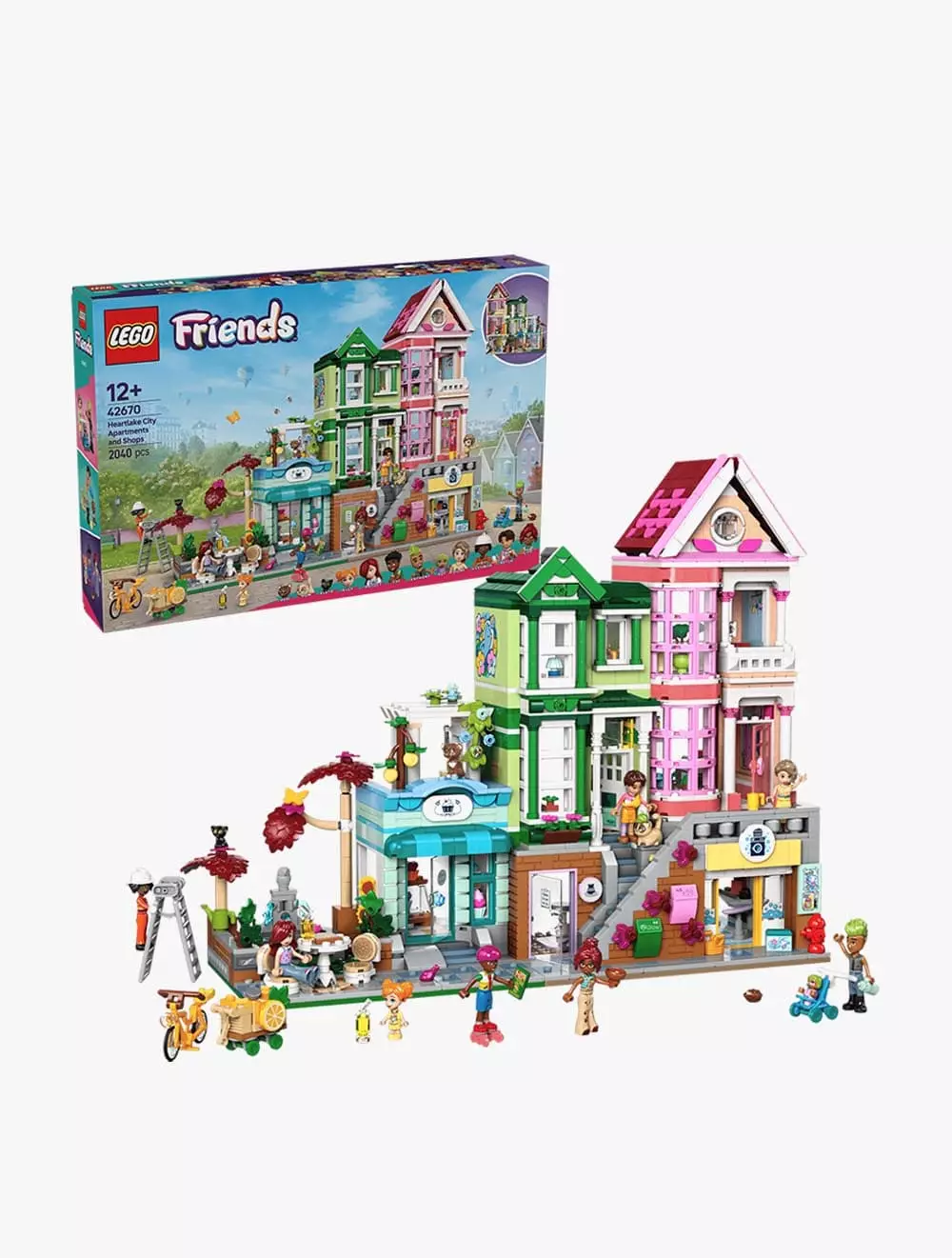 LEGO® Friends Heartlake City Apartments and Stores - 42670