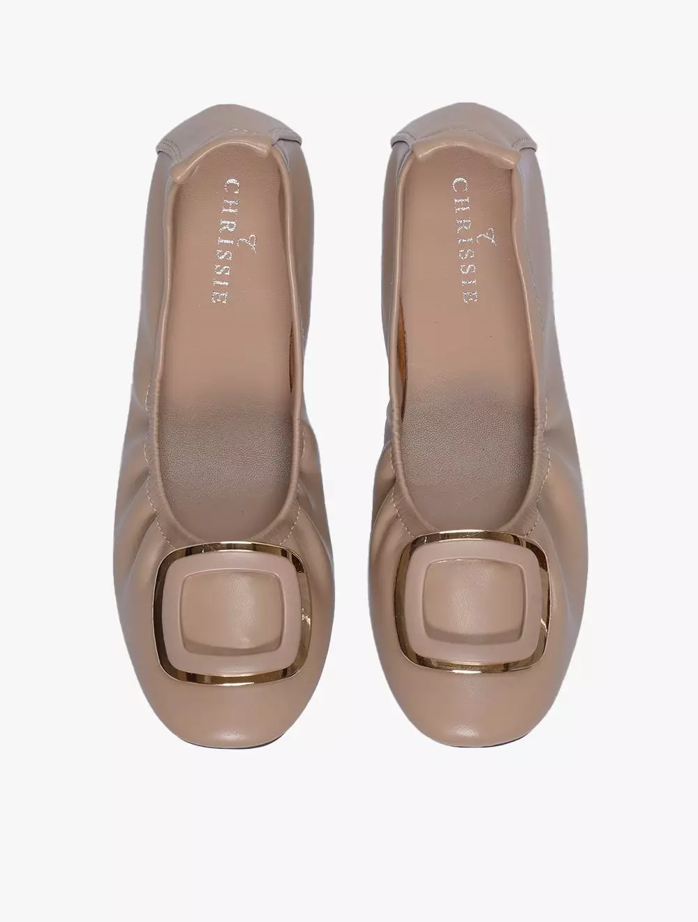 Chrissie Womens Mirae Flats - Nude_15 - Nude