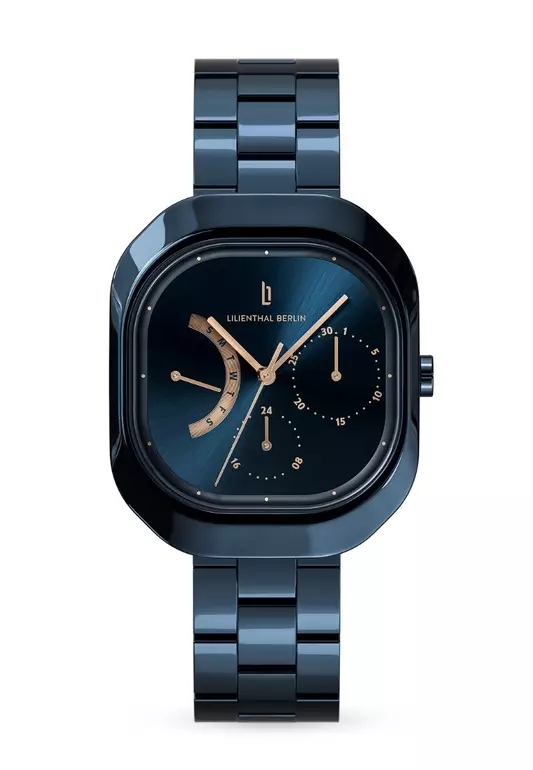 Multimatica Blue Rose Gold - Metal Strap