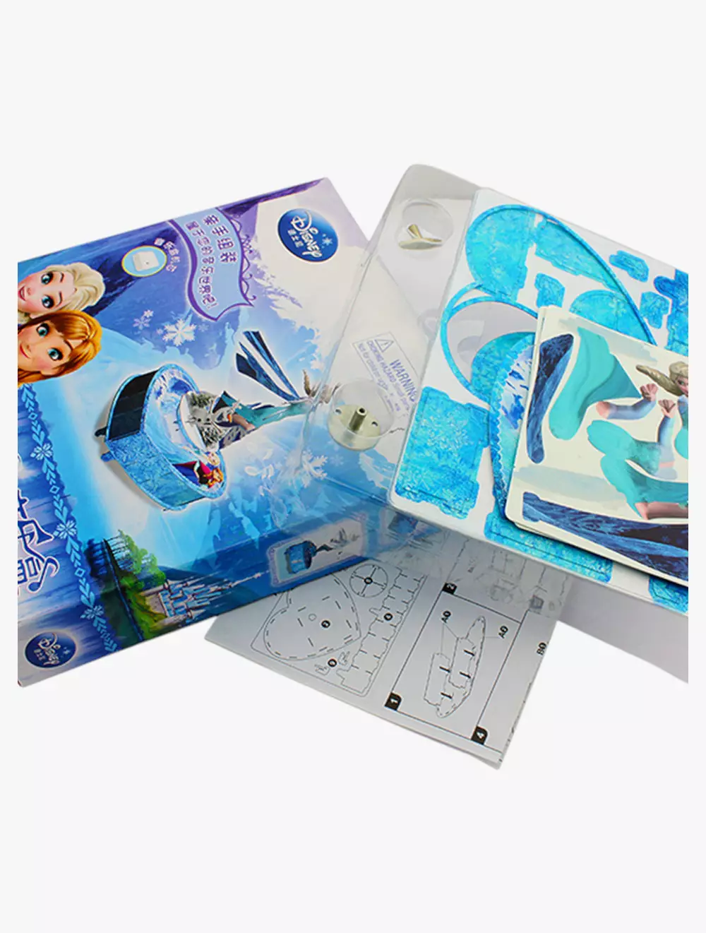 Disney Elsa Queen of Snow Frozen Table 3D PP Film Puzzle - GBUHWMP-3301