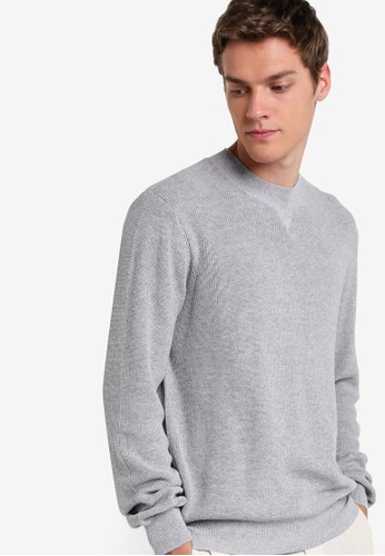Cotton Knit With Neck Detail