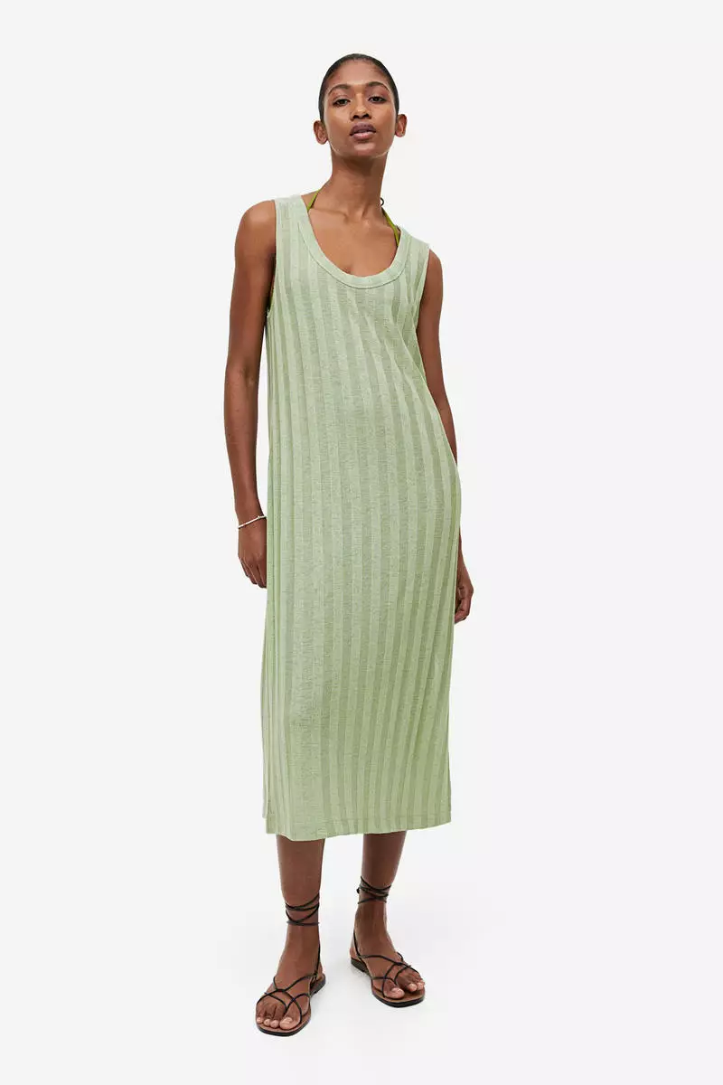 Buy H M Rib knit dress 2024 Online ZALORA Philippines