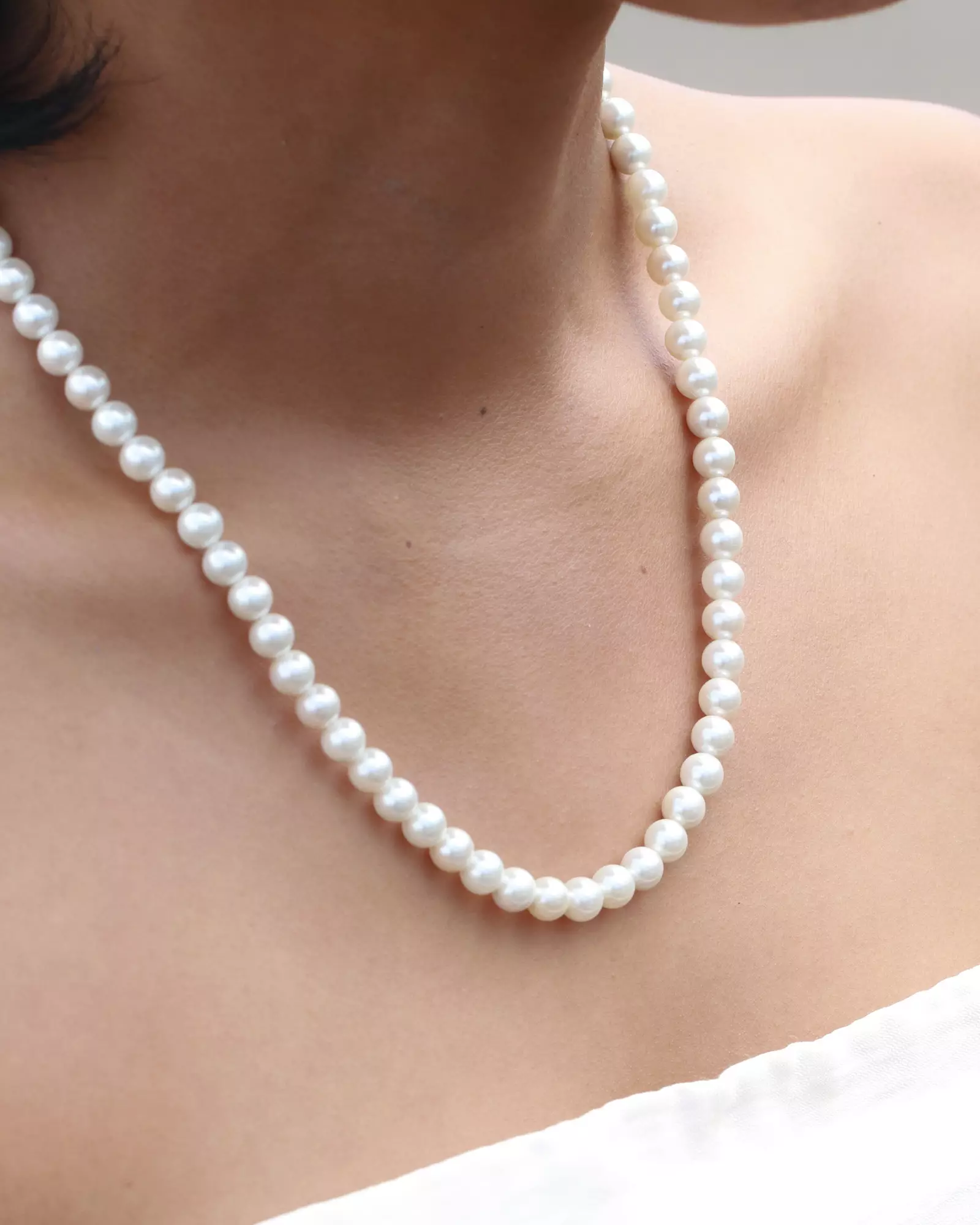 Kalung Perhiasan Perak 925 Wanita Baroque Classic Trend Shell Core Pearls Gold Plated