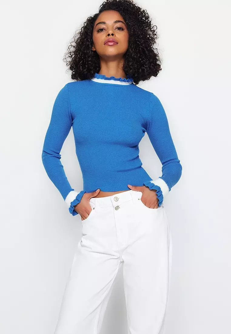 Banded Detail Jumper