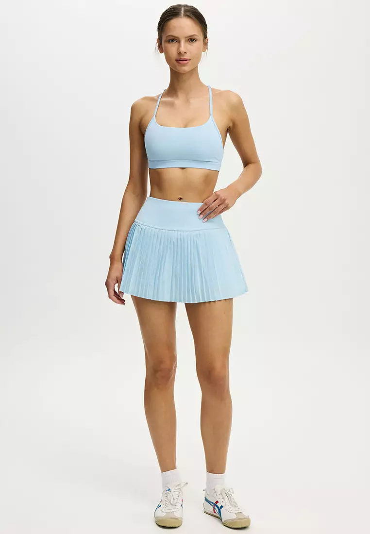 Shaped Pleated Skirt