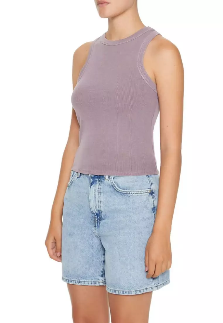 Forever 21 ribbed tank top discount