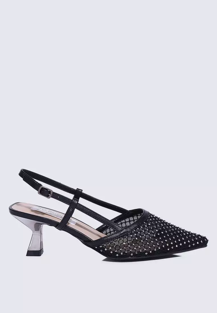 Discount on My Ballerine  shoes - SKU: My Ballerine Gwen Comfy Heels In Black
