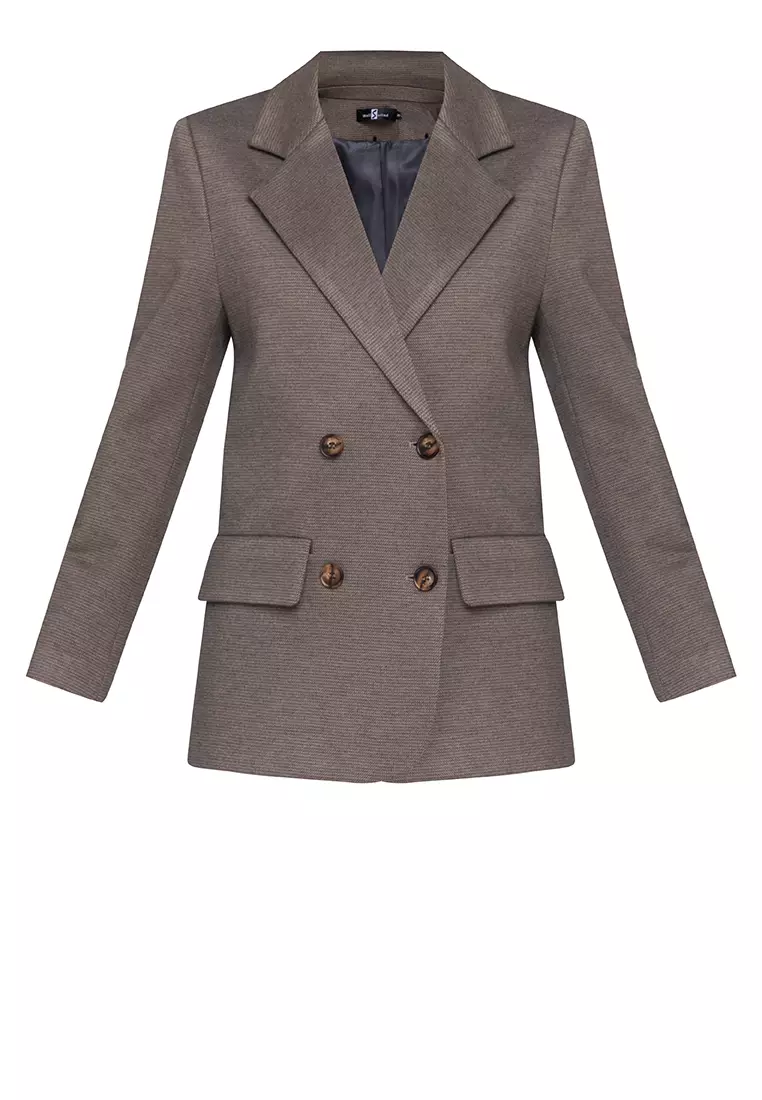 Wool Blend Peacoat