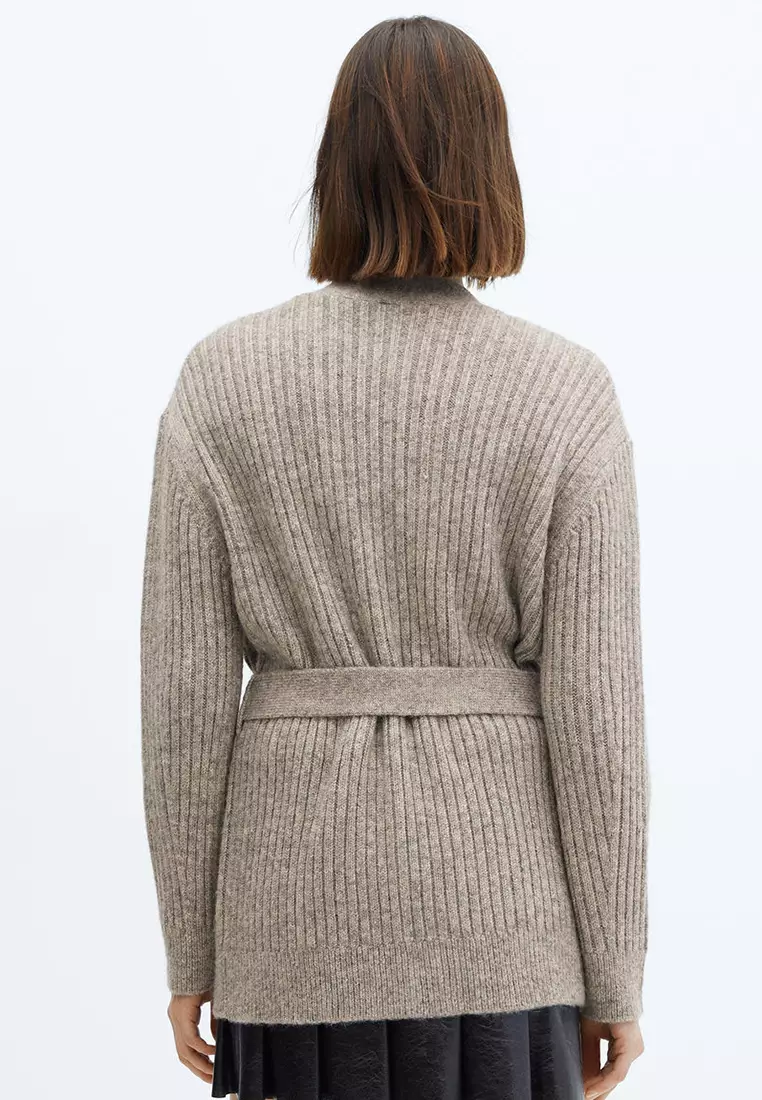 Buy Mango Buttoned Ribbed Cardigan Online ZALORA Malaysia
