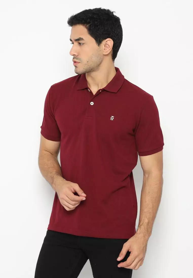 MATSUDA Kaos Polo Shirt Pria Kerah Kushima