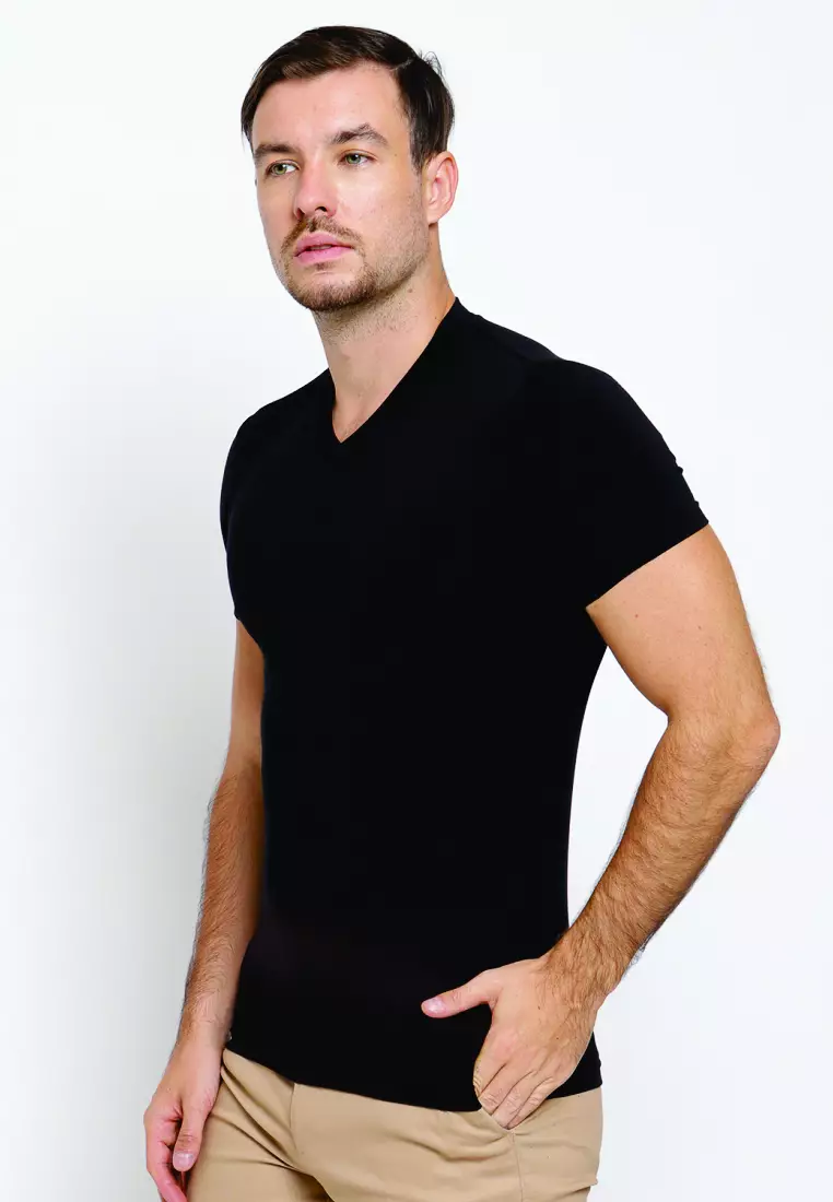 Byford V Neck T-Shirt Modal By Tencel