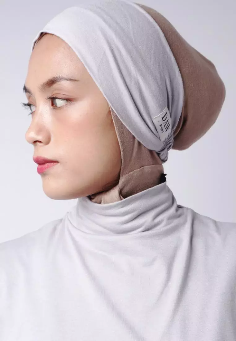DC006 Manset Leher Neck Cover + Bando Silver
