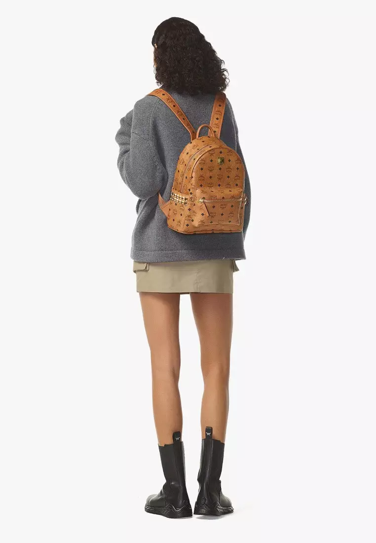 Stark Side Studs Backpack in Visetos