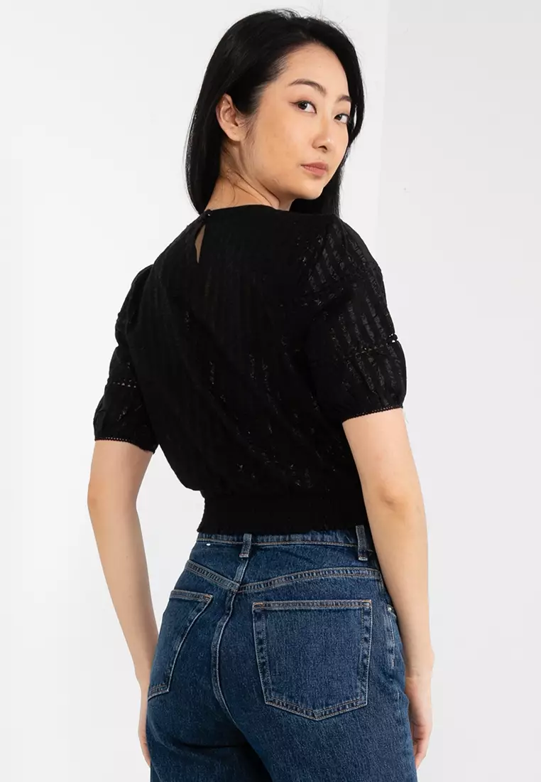 Textured Crop Top - Original & Vintage
