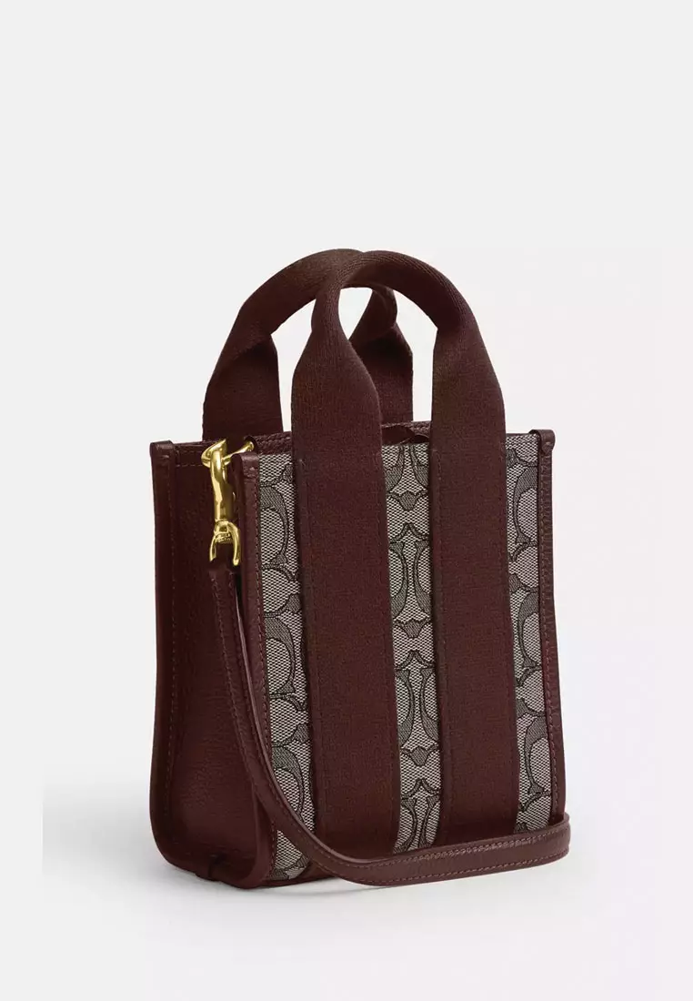 Smith Mini Tote Bag In Signature Jacquard