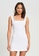 Calli white Aluna Mini Dress 730F3AAB30763AGS_1