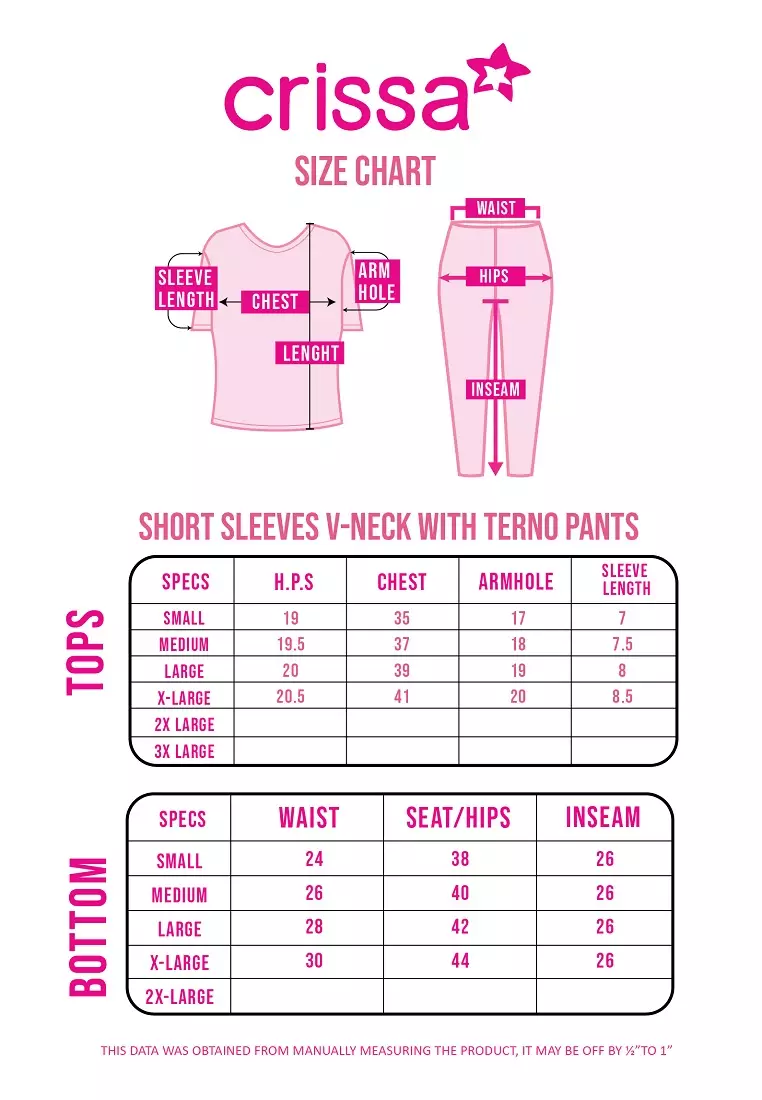 Wrinkled Linen Short Sleeves Terno Pants