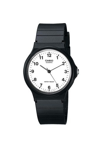 CASIO black Casio Basic Analog Watch (MQ-24-7BL) 4B1A6AC7DAAA98GS_1