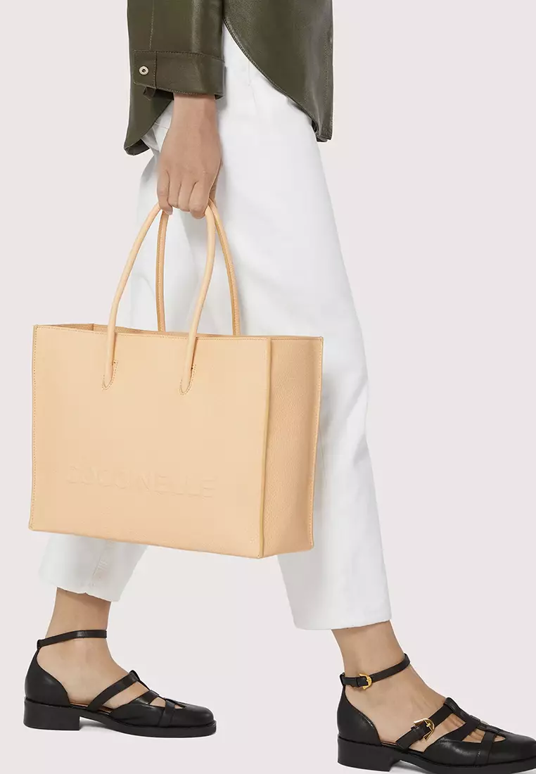 Myrtha Maxi Logo Medium Tote Bag