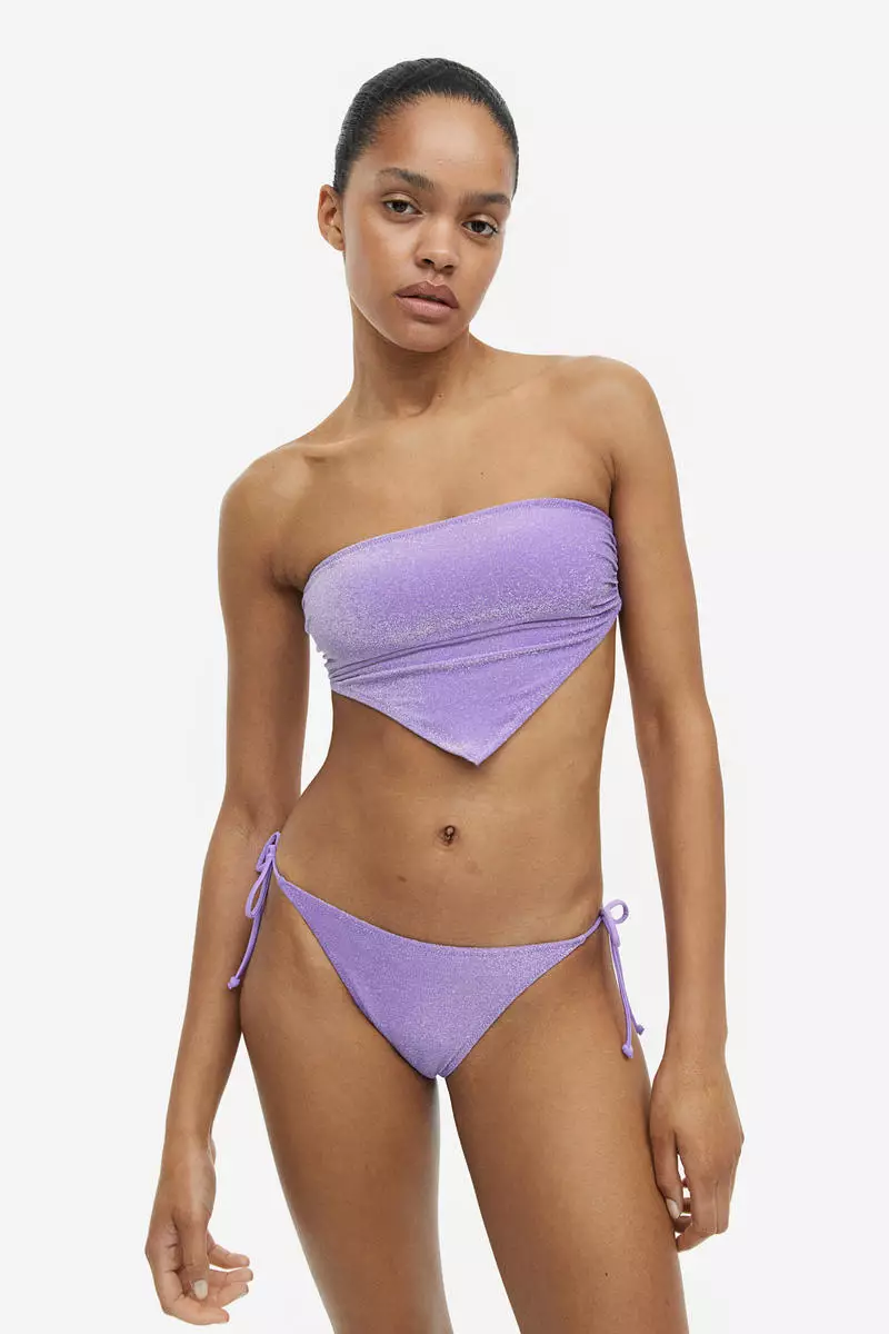 Buy H&M Padded bandeau bikini top Online