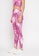 Clovia pink Clovia Snug Fit Ankle-Length High-Rise Active Tie-Dye Print Tights in Pink A275FAA7E7D876GS_4