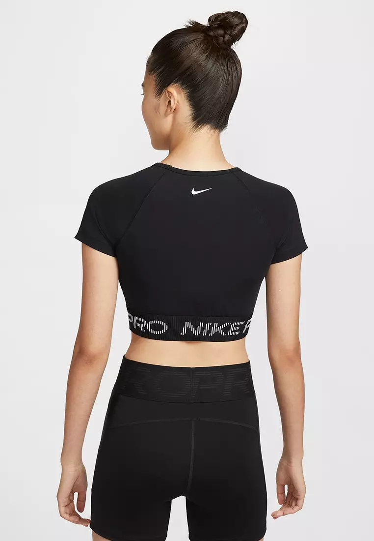 Women's Dri-FIT Short-Sleeves Cropped Graphic Top