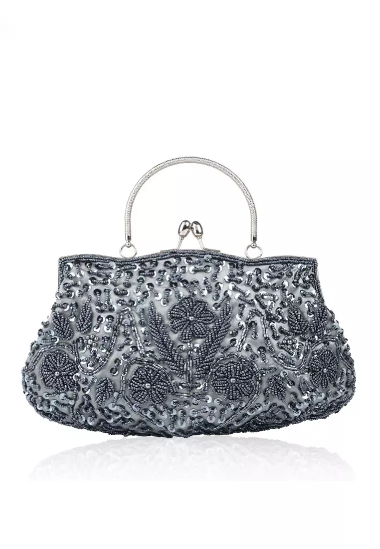Buy XAFITI Brand New Beaded Clutch Bag Online ZALORA Malaysia