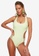 Trendyol green Strappy Cutouts Detailed Swimsuit EB22CUSABA18A5GS_1