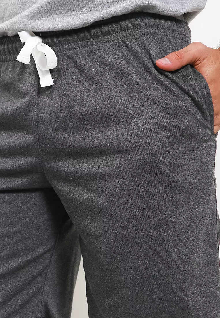 Cotton Well Sweat Short French Terry Celana Pendek Sporty Santai Polos