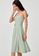 Love, Bonito green Arielie Belted Camisole Dress 3AD9FAA4787E9BGS_3
