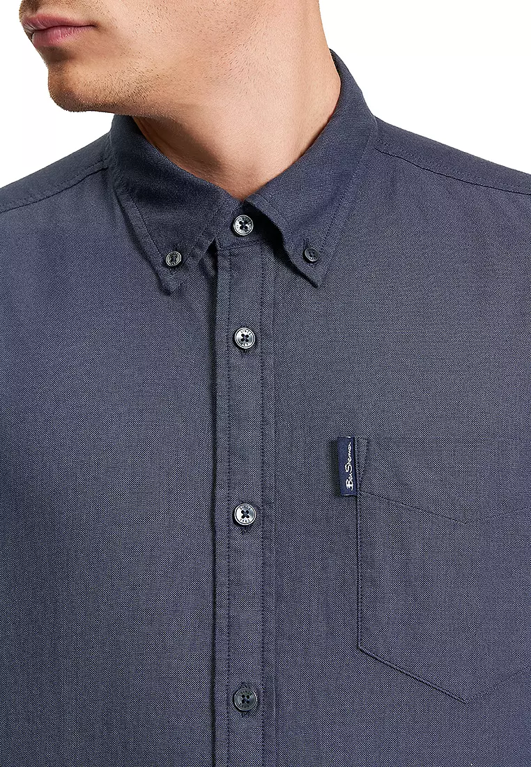 Long Sleeves Signature Oxford Shirt