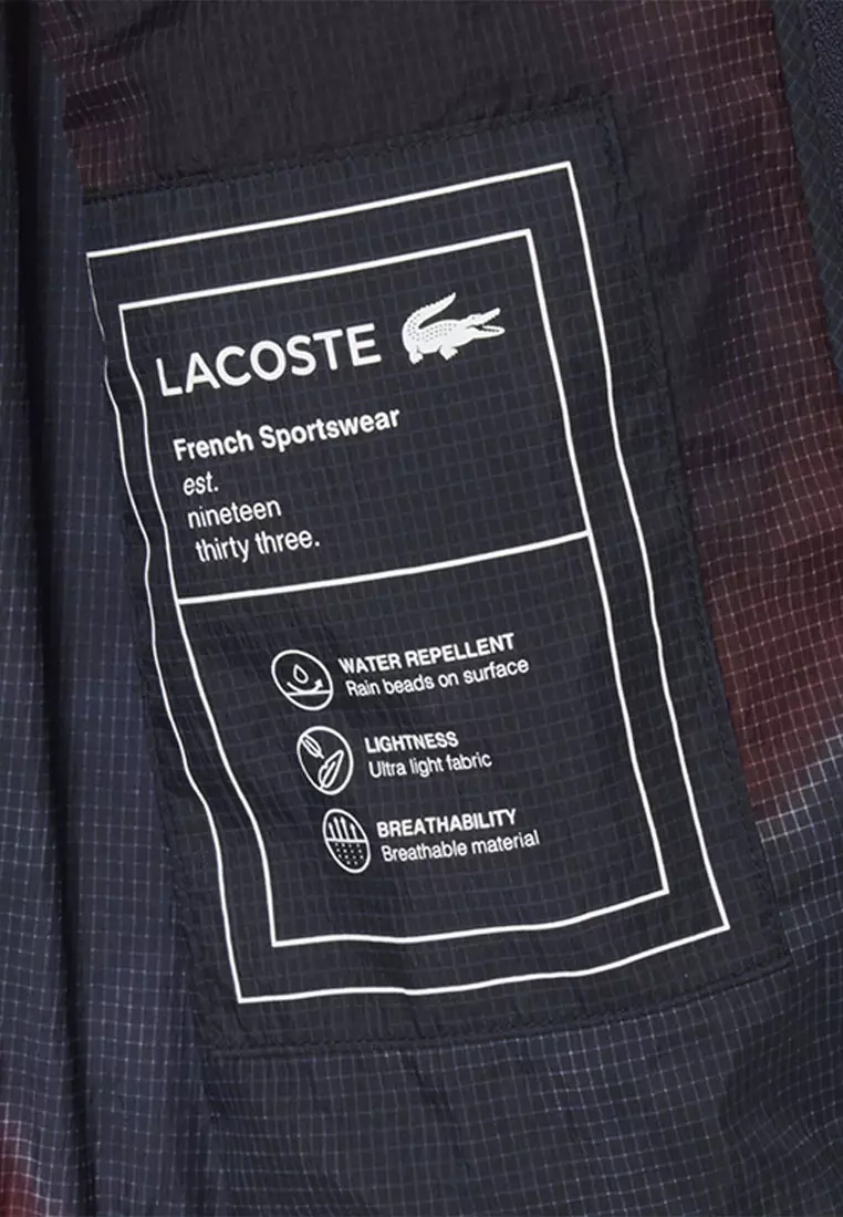 Lightweight Printed Ripstop Cropped Jacket