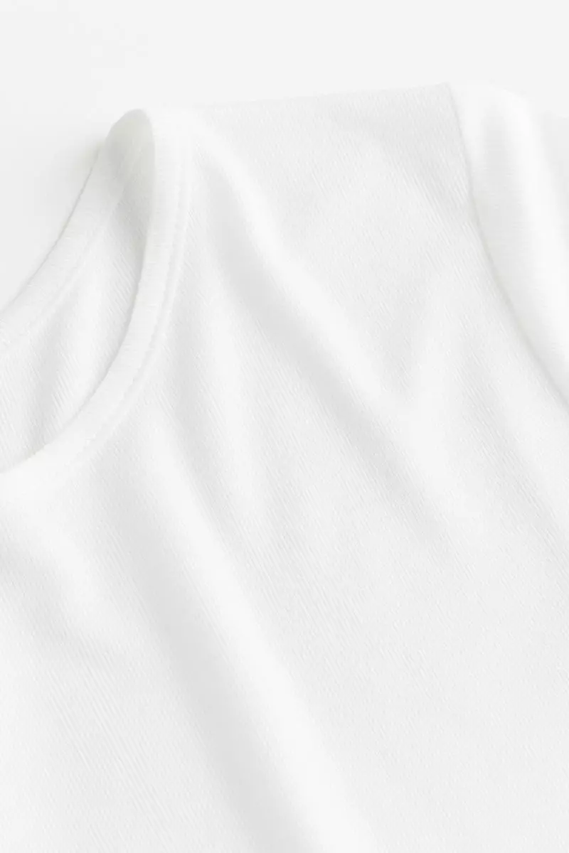 H&m plain hotsell white t shirt