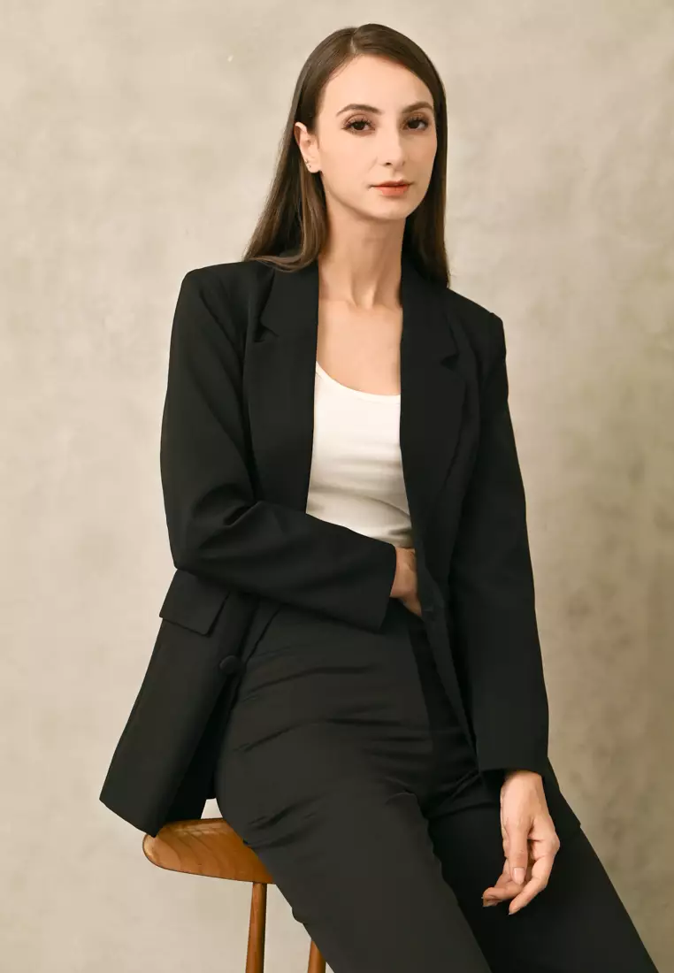 双排扣西装外套