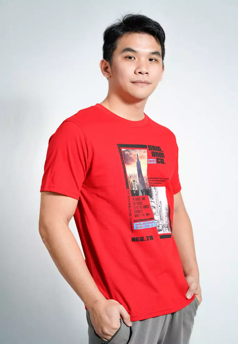 Natural Softness Tritoni Graphic Cotton Tee