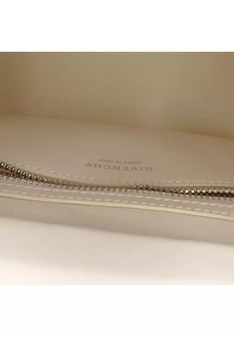 Pre-Loved Givenchy Mini Calfskin 4g Antigona Lock Satchel