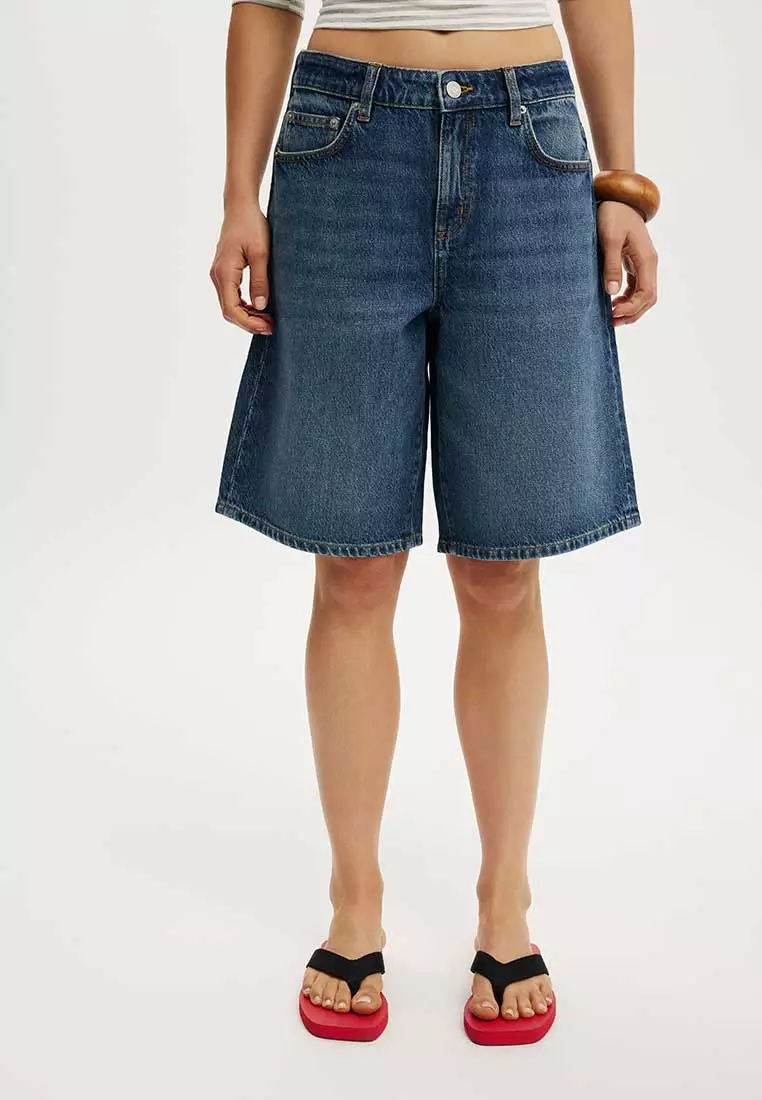 Baggy Denim Shorts