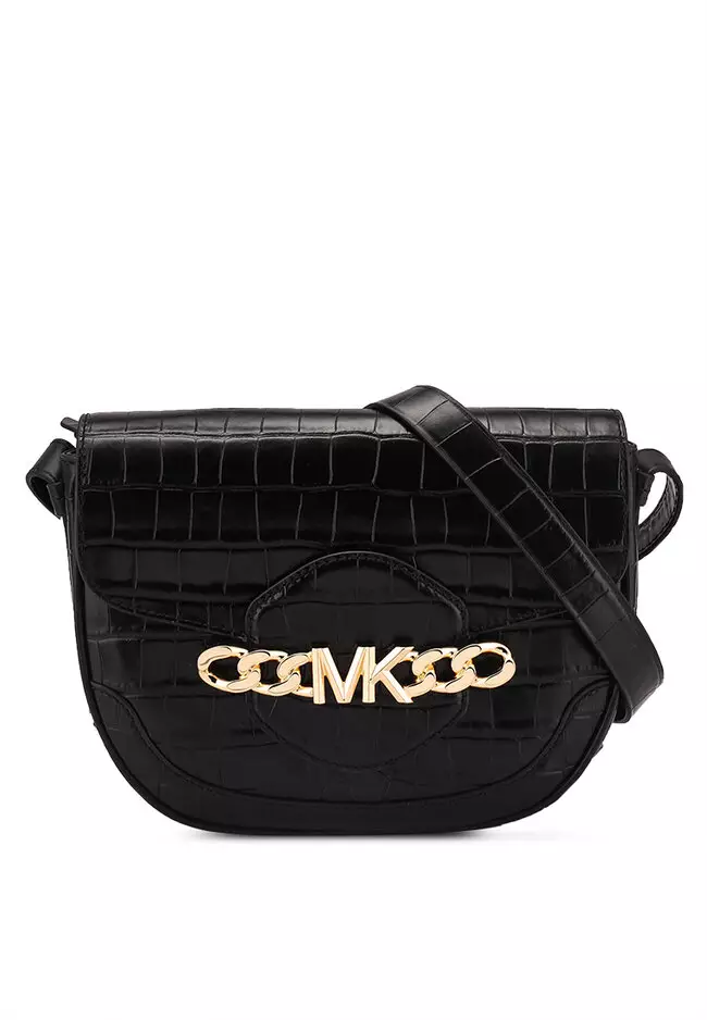 Buy MICHAEL KORS Hally Medium Saddle Messenger Bag hz 2024