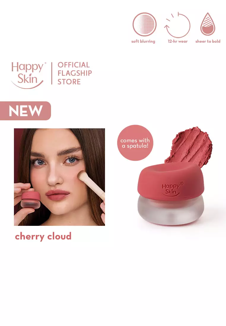 Mallow Pot in Cherry Cloud