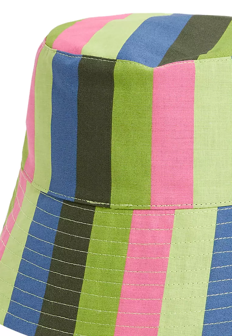 Pure Cotton Animal Print Bucket Hat