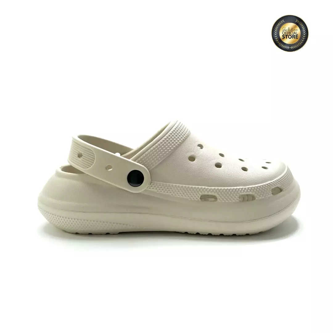 ZANDILAC - SANDAL WANITA DEWASA CH230090WD - ABU PEYOTE full karet