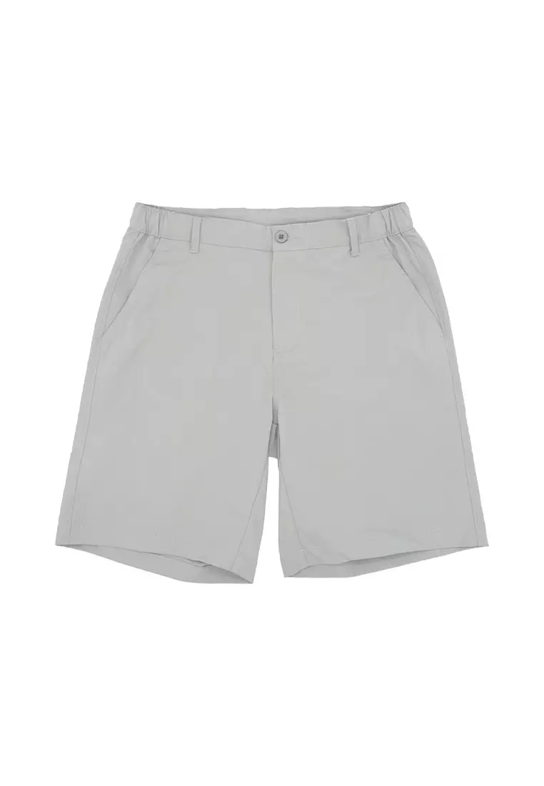 Men's Pull-On Shorts - Stone Gray