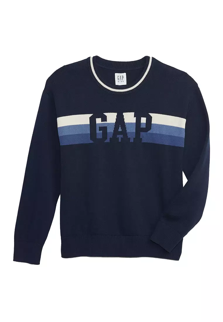 線上選購GAP Intarsia Logo Sweater | ZALORA 台灣