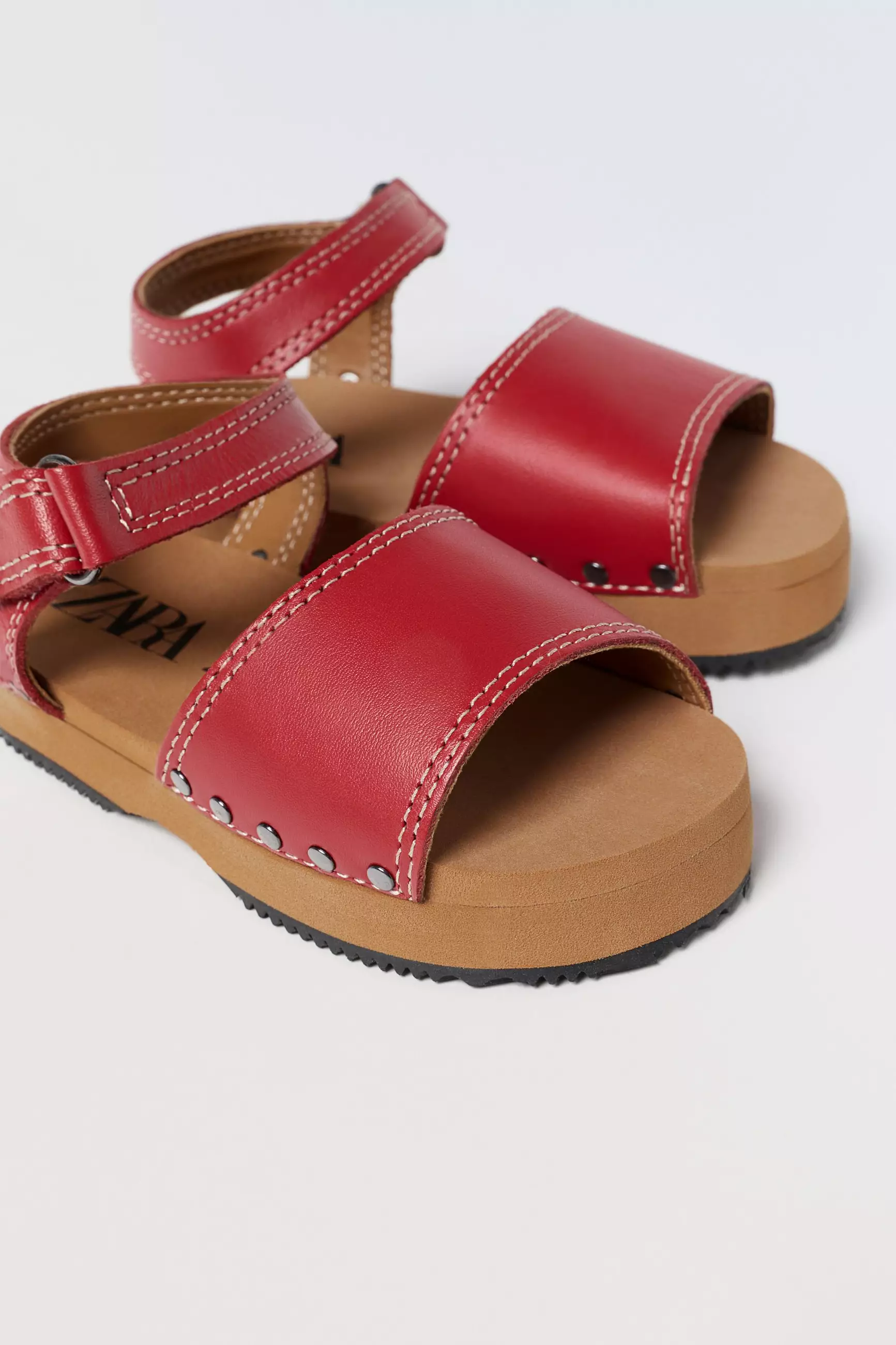 Girls leather clogs shop