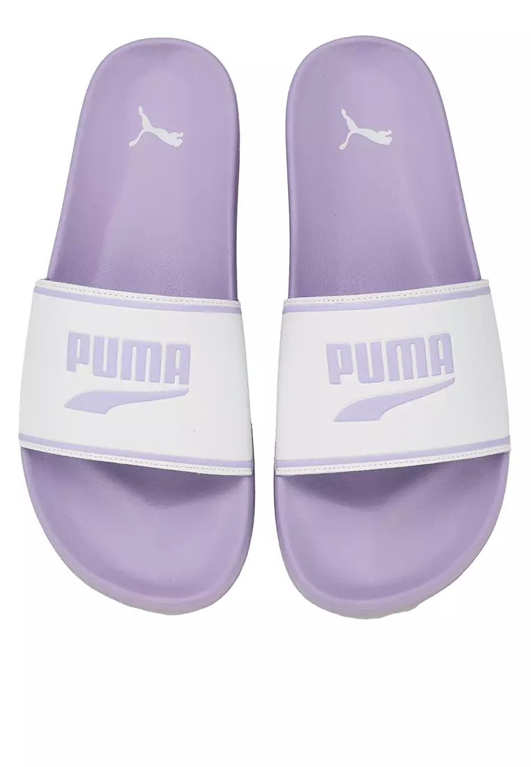 Puma sandals purple discount