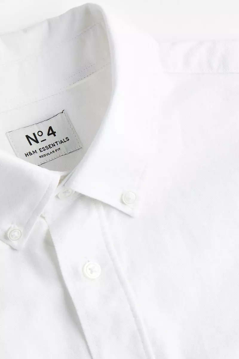 Buy H&M Regular Fit Oxford shirt 2023 Online ZALORA Philippines