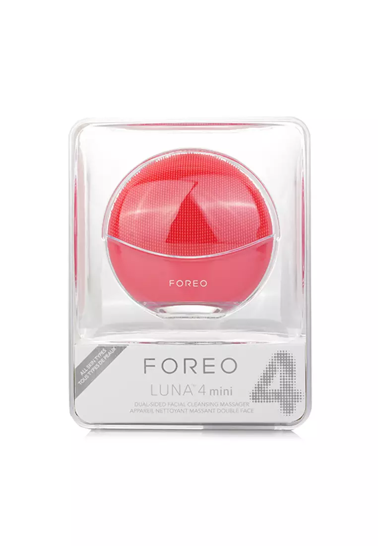 FOREO - Luna 4 Mini Dual-Sided Facial Cleansing Massager - # Coral 1pcs.