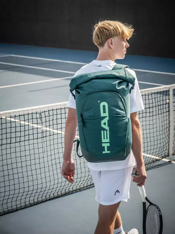 HEAD Tennis Tour Racqpack Green 260816 - Tas Tennis (Hijau)
